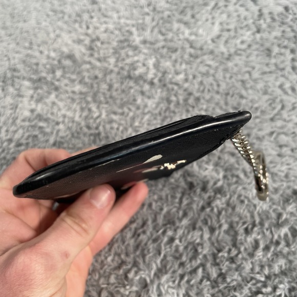 Kate Spade Floral l-zip Card Holder Dusk Buds W/ Keychain Small Wallet - Picture 12 of 16